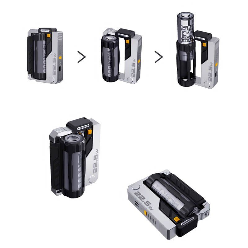 Tactical Energy Module Power Bank – Fast Charge & Detachable Battery