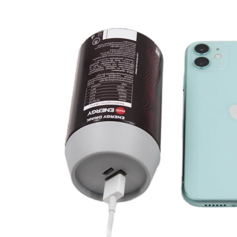 PVC Soda Bottle Power Bank for Branding