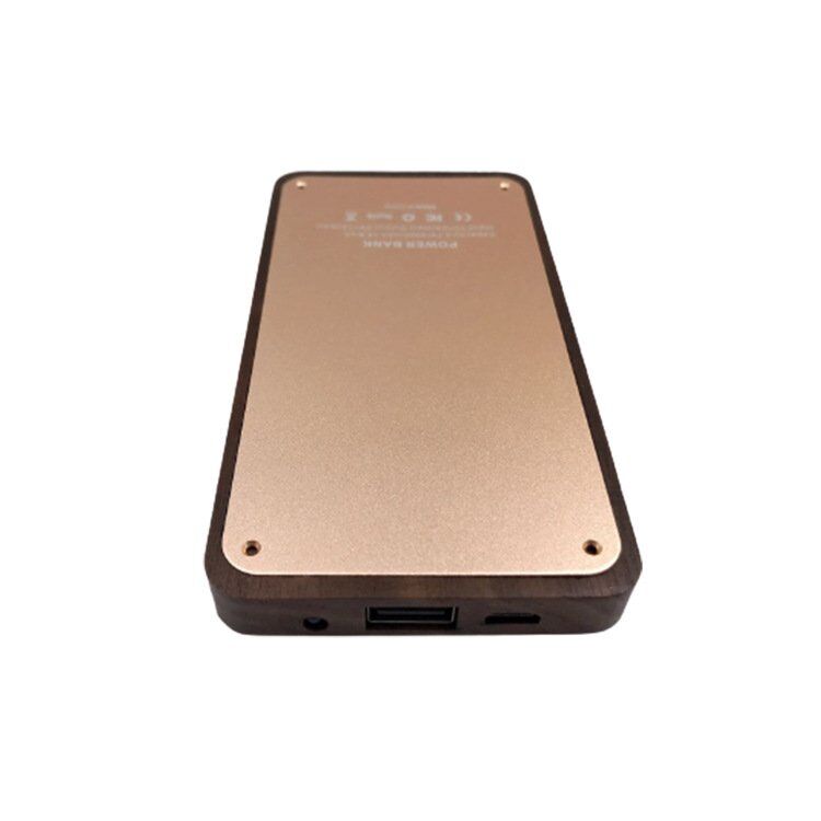 Handcrafted Bamboo Portable Charger Wooden Power Bank