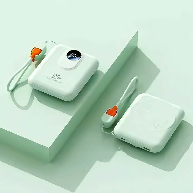 tech squared power bank green