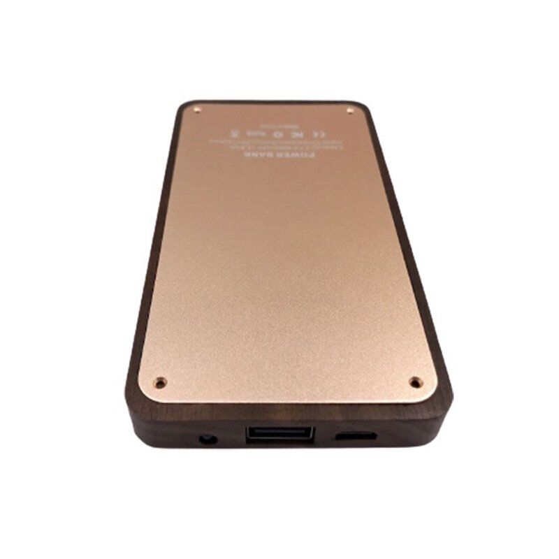 Ultra-thin Wooden Power Bank