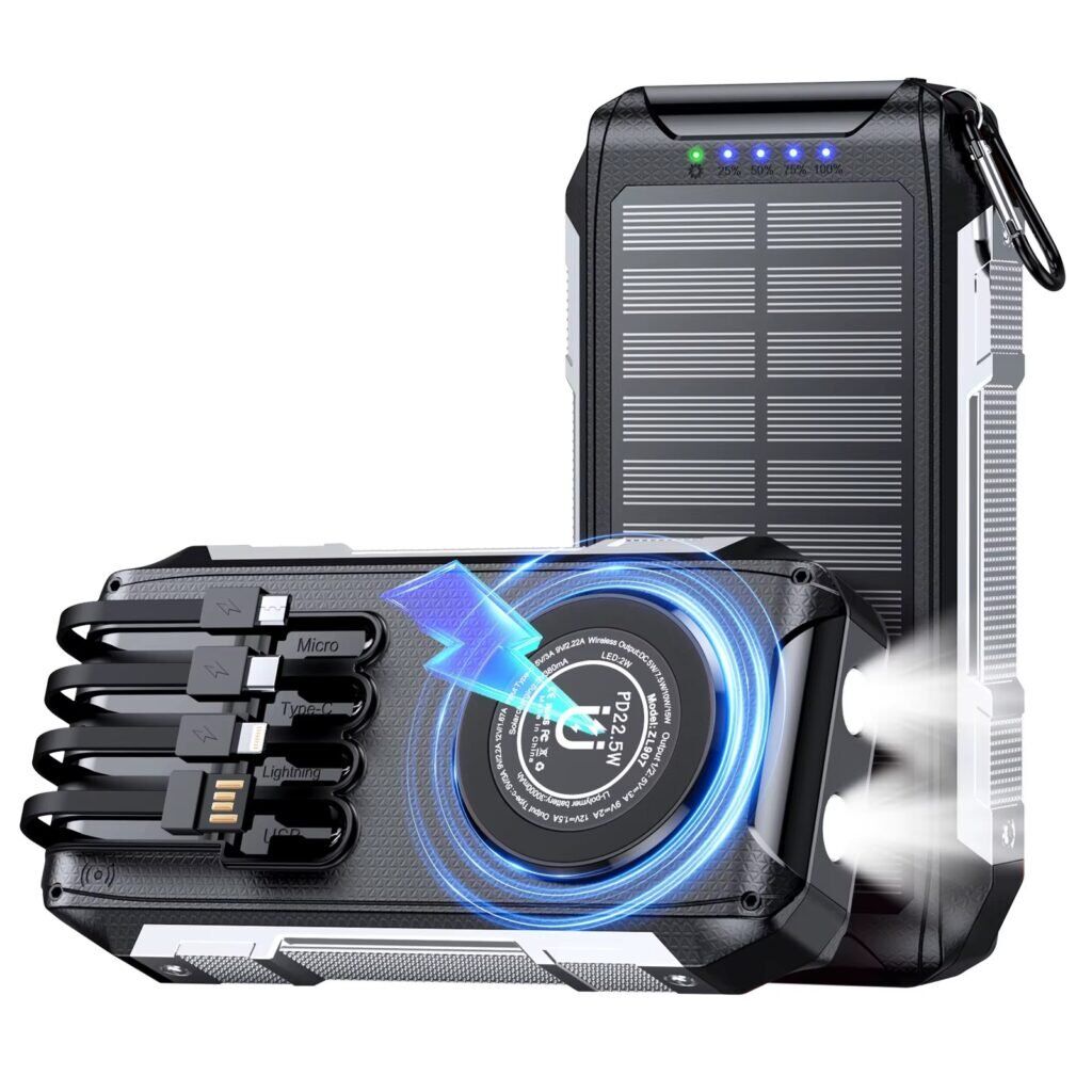 solar power bank for cell phone