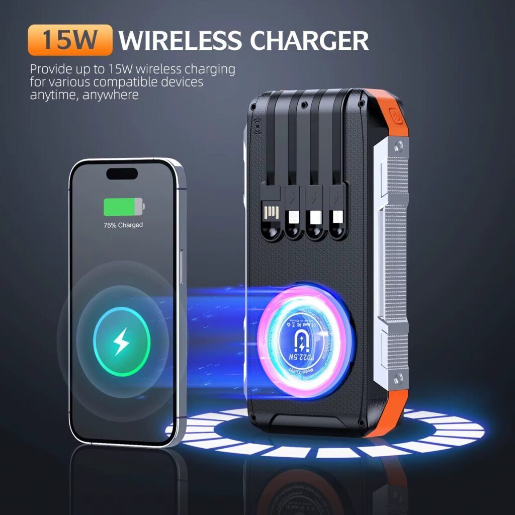solar powered wireless charger
