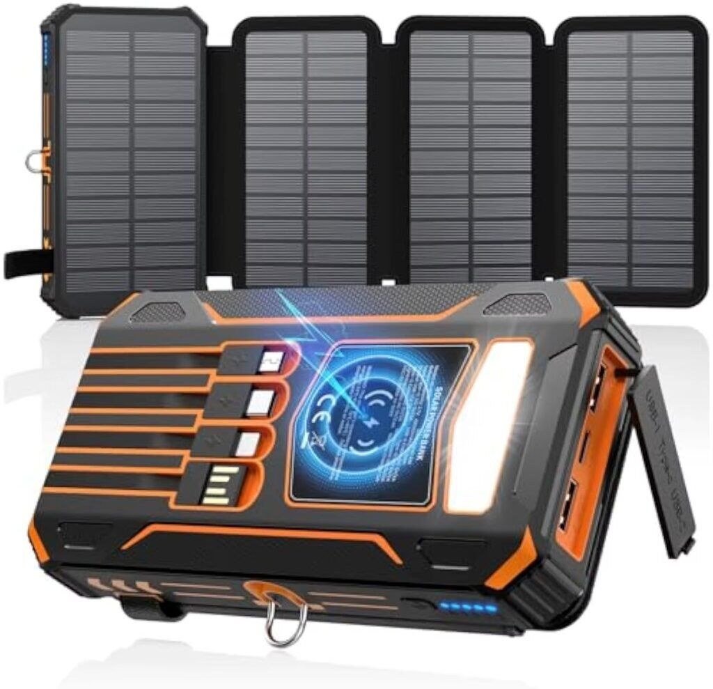 camping power bank solar