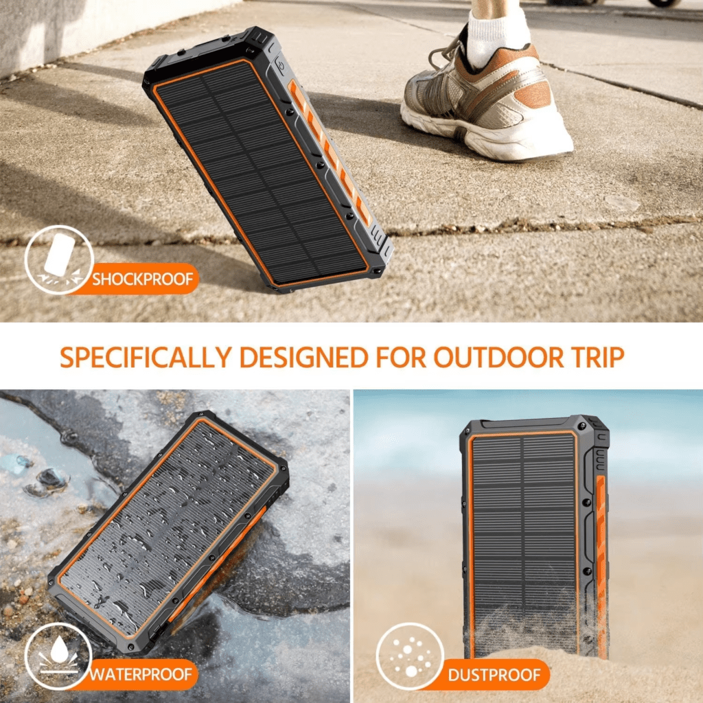 camping power bank solar