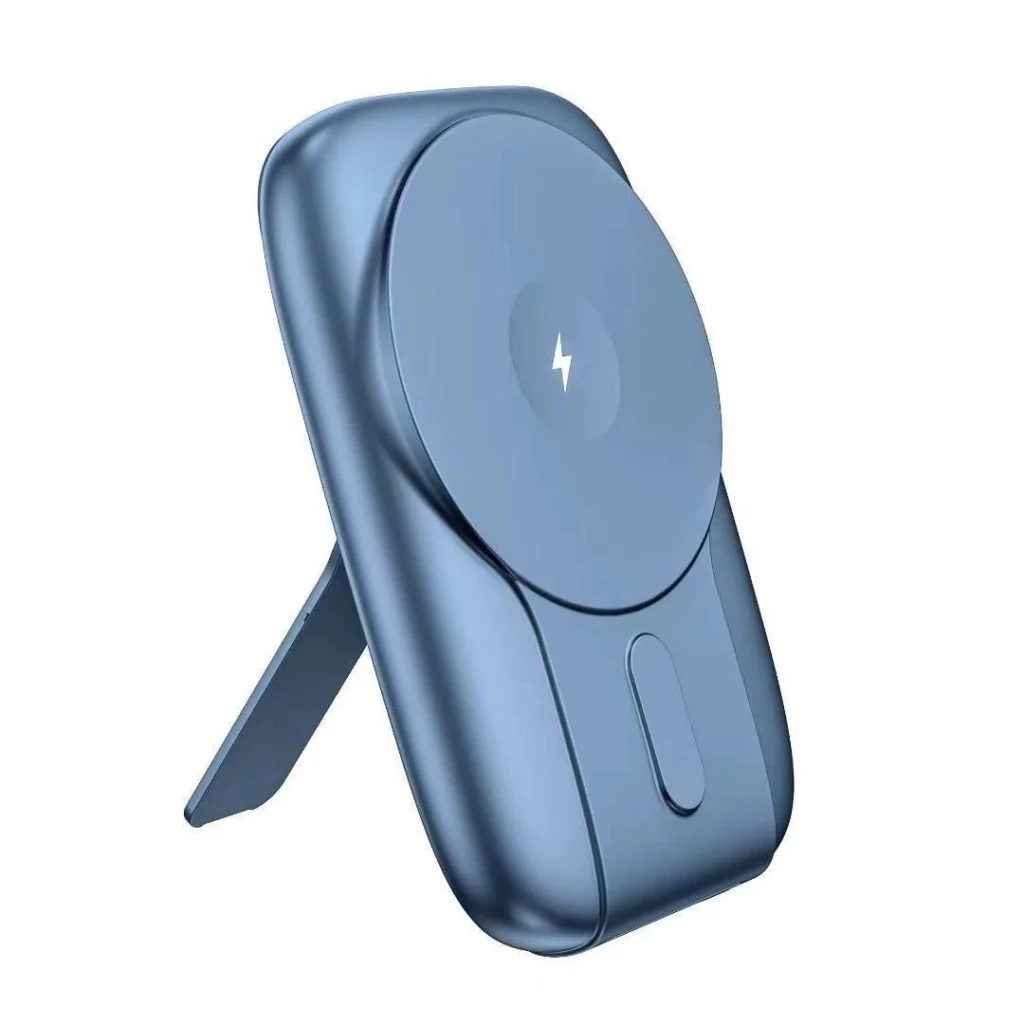 MagSafe-Compatible Power Bank with Foldable Kickstand